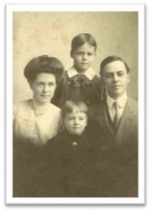 vintage photo of family